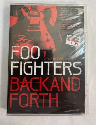 foo fighters back and forth dvd, brand new