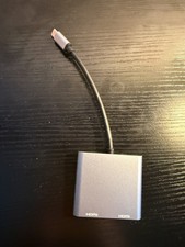 USB C to Dual HDMI Adapter, Dual Monitors Adapter USB C Hub with 2 HDMI Docking