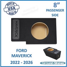 Ford Maverick 2022 - 2026 8" PASSENGER side Sub Box Sealed Subwoofer Enclosure