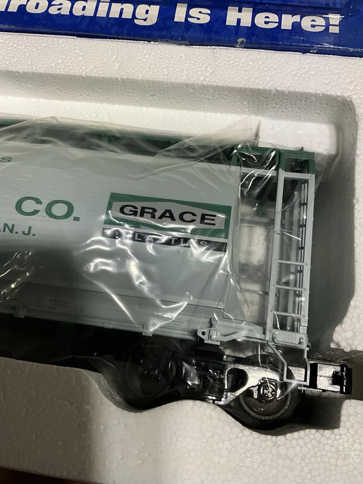 VINTAGE ATLAS ACF 3-BAY CYLINDRICAL HOPPER W.R. GRACE & CO. SHPX 60904 NIB - Image 3 of 4