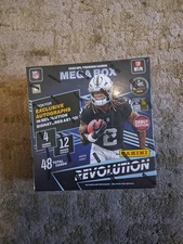 2025 Panini Revolution Football NFL Trading Cards Mega Box NEW FACTORY SEALED