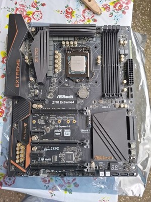 ASRock Z170 Extreme 4 Mainbord + I7 7700 K 