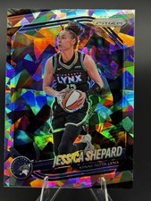 2025 Panini Prizm Cracked Ice Jessica Shepard Minnesota Lynx #137 WNBA  