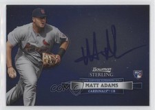 2012 Bowman Sterling Auto Rookie Matt Adams #BSAR-MA Auto 0i1b