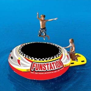 Sportsstuff Funstation 10'PVC Inflatable Water TrampolinePLEASE READ DESCRIPTION