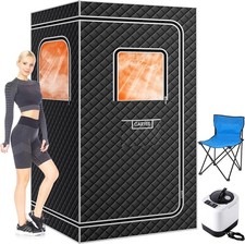 Sauna Box,Portable Sauna for Home with 4L Steamer,Portable Steam Sauna Tent
