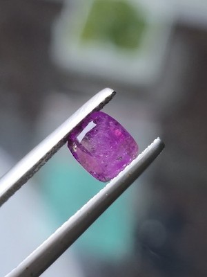 1.70 Ct Natural Reddish Pink Ruby from Jegdalek | Loose Gemstone | Oval Cut