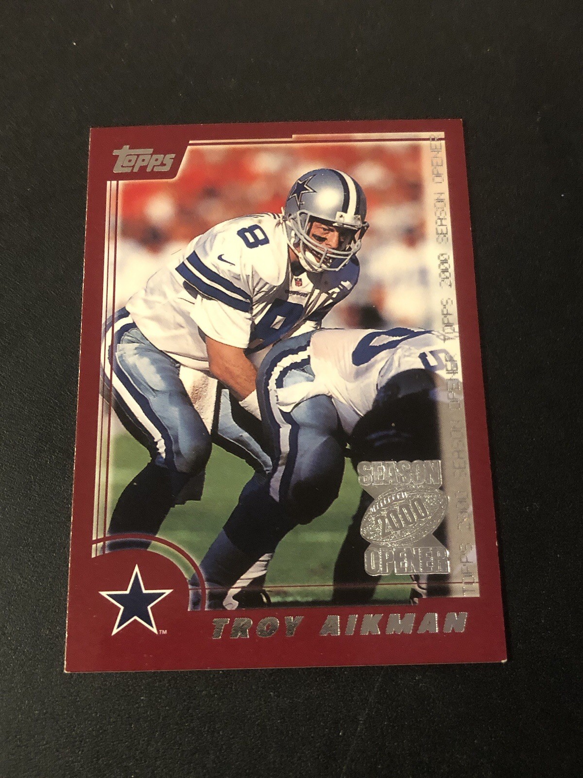 2000 Topps Season Opener Troy Aikman #25 HOF