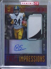 2019 Illusions First Impressions Memorabilia Red 34/50 Benny Snell Jr Auto fl4