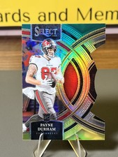 2023 Panini Select - Premier Level Payne Durham #155 Green & Yellow Prizm...