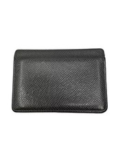LOUIS VUITTON Taiga Organizer in Black Leather, Men's