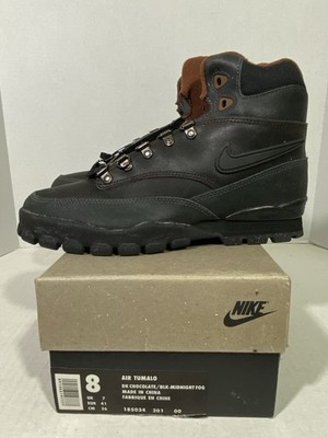 Nike Air Tumalo Boots Dark Chocolate Men s 8   Vintage, Needs Repair Glue