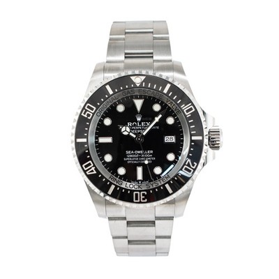 2021 Rolex Sea-Dweller Deepsea 44MM 126660 Steel Black Dial Automatic Watch