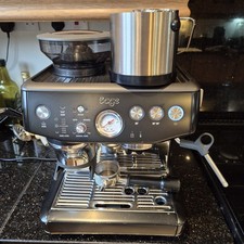 Sage Barista Express Impress SES876BST Coffee Machine Black Stainless