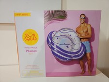 Target Pool Inflatable Pool Float Purple & Silver Planet NIB Summer Outdoors