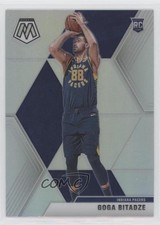 2019-20 Panini Mosaic Rookies Silver Prizm Goga Bitadze #225 0c7g
