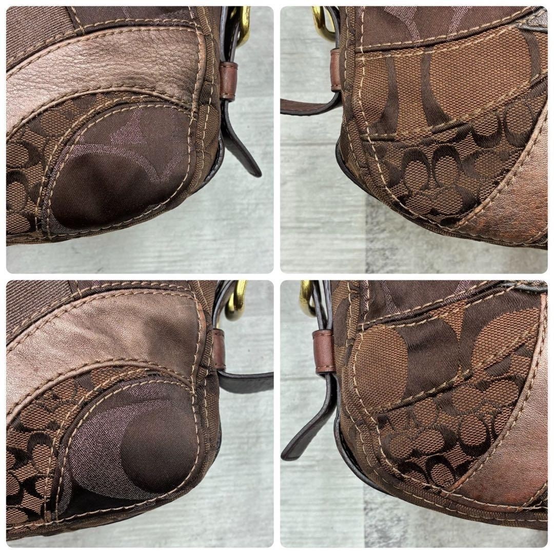 COACH 13515 Archive Patchwork One Shoulder Bag Ha… - image 12