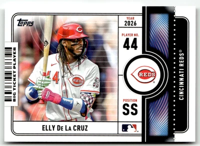 2026 Topps MLB Series One No. BTP-5 Elly De La Cruz - Bild 1 von 2