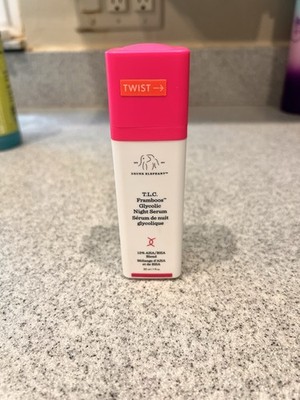 Drunk Elephant T.L.C. Framboos Glycolic Night Serum - 1oz.