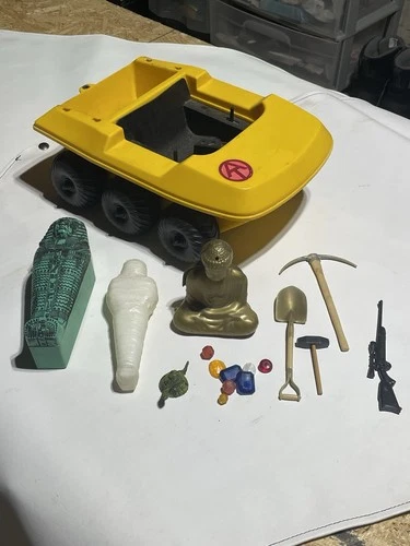 G I Joe 1973 Adventure Team Secret of The Mummy's Tomb Set W ATV Wh1/25