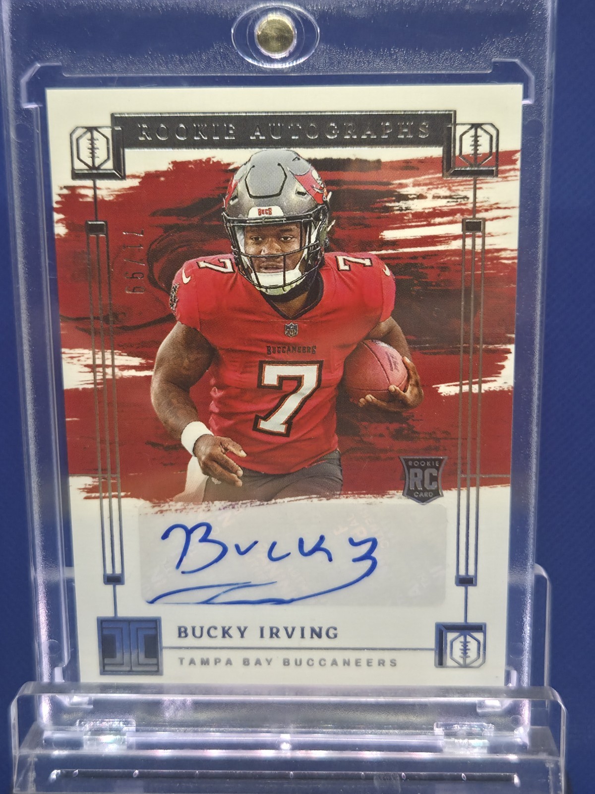 2024 Panini Impeccable #RA-BIG Bucky Irving Rookie Auto RC /99 A845