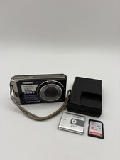Sony Cyber-Shot DSC-W370 14.1MP Digital Camera Black w/7x Zoom Bundle