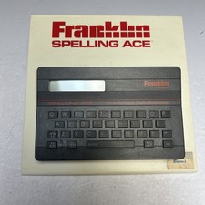 Franklin Computer Spelling Ace Store Display Vintage Tested