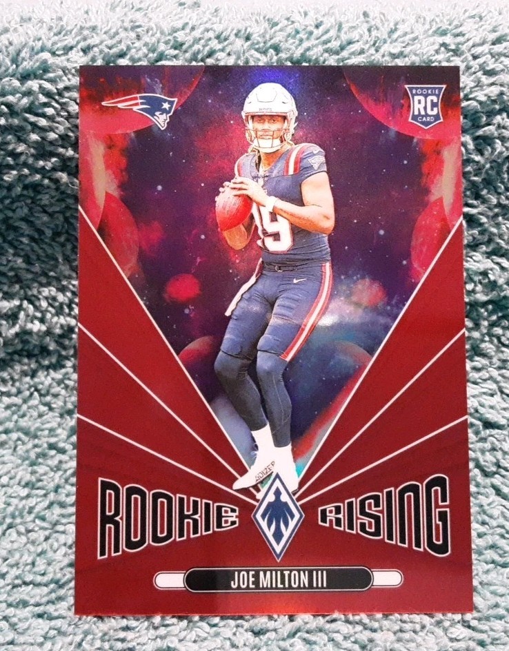 2024 Phoenix Rookie Rising Joe Milton III Red /99