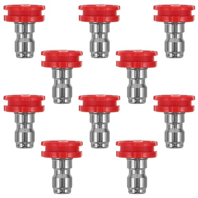 #ad 10 Pcs High Pressure Power Washer Nozzle Water Hose Sprayer Nozzles $23.14