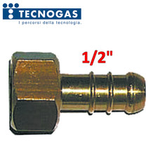 Portagomma per gas GPL in ottone attacco Femmina 1/2''