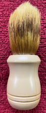 Vintage Men's Shaving Cream Brush made with Pure Badger Hair 4" Tall B3