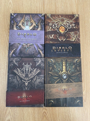 Diablo 3 Chroniken - Cain Chronik, Tyrael Chronik, Adria Chronik und Buch Lorath