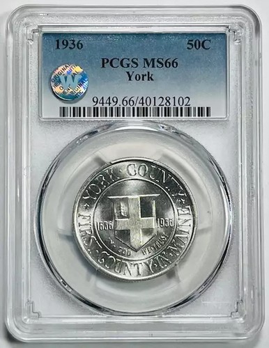 1936 P York PCGS MS-66 Sight White