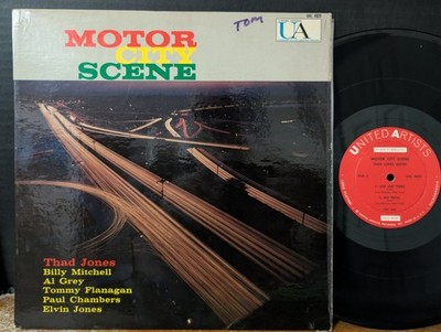 Thad Jones Motor City Scene 1959 OG Elvin Jones Paul Chambers T Flannagan Mono