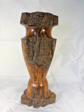 Wood Candle Holder or Vase Tree Rustic