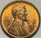 1946 P Lincoln Wheat Cent BU RD #1947