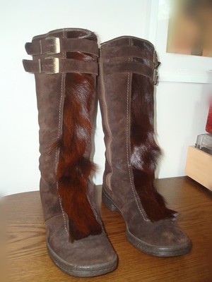 Vintage Salamander Après Ski Pony Hair Boots US 5.5