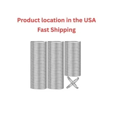 100PCS Key Rings Bulk Split Key Rings Keychain Rings and Crafts 1 Inch (25Mm)