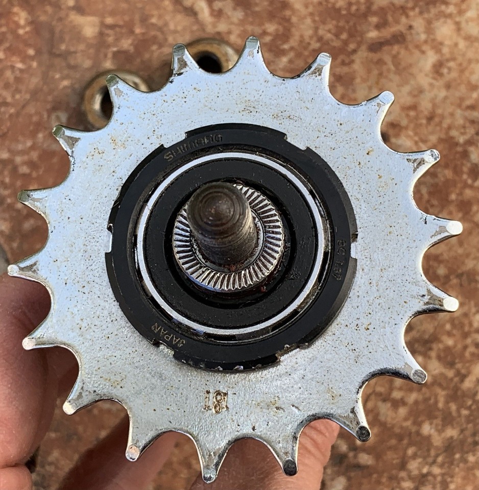 piÒÛn shimano cs-mx66 18 dts. (bmx) japon ( #10982