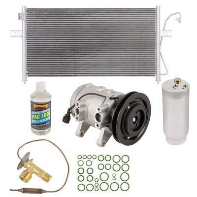 For Nissan Frontier & Xterra 2.4L A/C Kit w/ AC Compressor Condenser & Drier