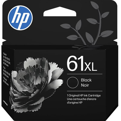 New Hewlett Packard (HP) 61XL High-Yield Black Ink Cartridge (C0PA4AN)