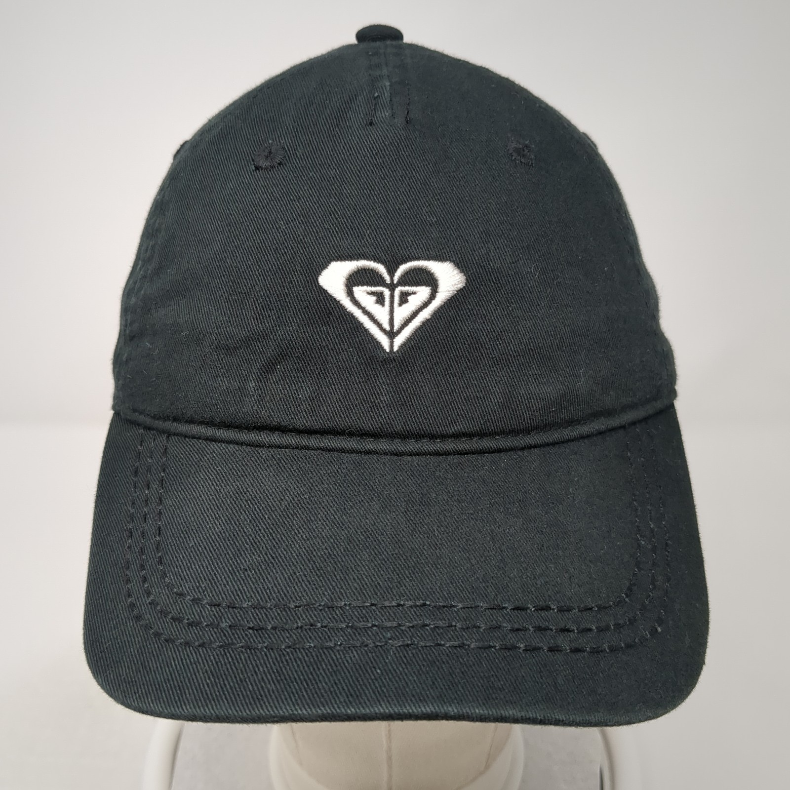 Roxy Strapback Hat Black One Size Adjustable Embr… - image 2