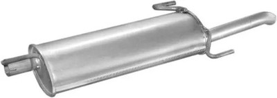 Endschalldämpfer 17.76 POLMO für OPEL ASTRA F CLASSIC Stufenheck ASTRA F
