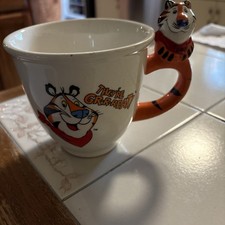 VTG 2001 Tony The Tiger Oversize Coffee Mug C...