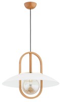 Klassische Skandinavische HäNgelampen 1X60W/E27 IP20 Helle Holz Gold