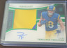 Panini 2025 Immaculate Premium Patch Rookie Autograph Terrance Ferguson Rams