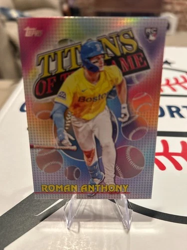 Roman Anthony 2026 Topps Titans Of The Game #TOG-9! 2 Card Min! Read Desc!