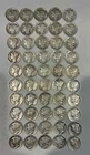 Lot of 50 lower grade 1930's Mercury dimes $5.00 face value 90% silver