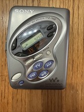 Sony Walkman WM-FX281 Cassette Player TV/Weather/FM/AM Radio TESTED READ DESC.