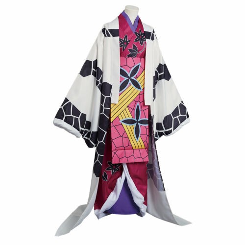 Hot Anime Daki Cosplay Costume Kimono Dress Outfit Carnival Suit Comicon Party - Picture 7 of 10
